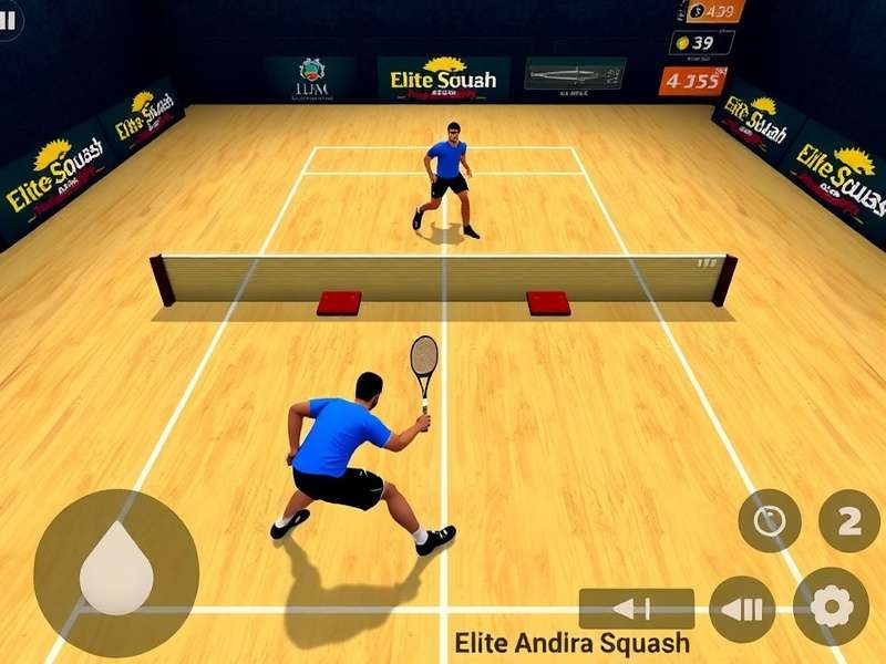 Elite Andhra Squash Gameplay Screenshot